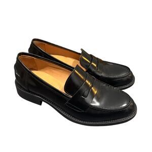 M. Gemi the Elsa Black Patent Leather Chunky Loafer - size 37 (US 7)